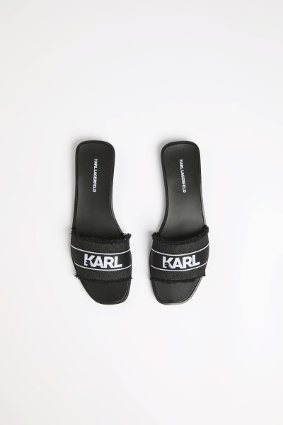 ŠĽAPKY KARL LAGERFELD SKOOT II BORDER SLIDE - Fotografia č. 2