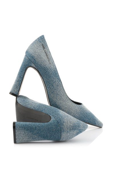 LODIČKY KARL LAGERFELD JEANS PANACHE HI PUMP TXT - Fotografie č. 3