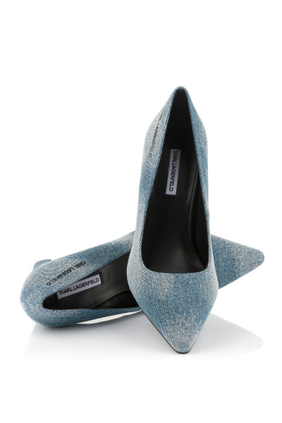 LODIČKY KARL LAGERFELD JEANS PANACHE HI PUMP TXT - Fotografie č. 2