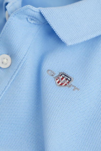 POLOKOŠILE GANT SHIELD PIQUE LS RUGGER - Fotografie č. 2