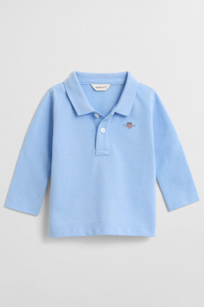 POLOKOŠILE GANT SHIELD PIQUE LS RUGGER - Fotografie č. 1