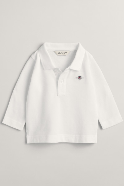 POLOKOŠILE GANT SHIELD PIQUE LS RUGGER - Fotografie č. 1