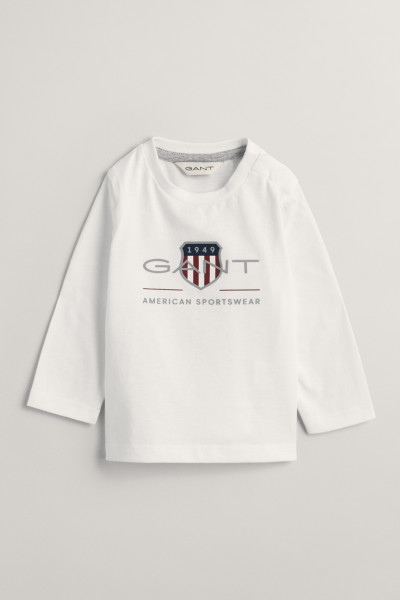 PÓLÓ GANT ARCHIVE SHIELD LS T-SHIRT - Kép 1