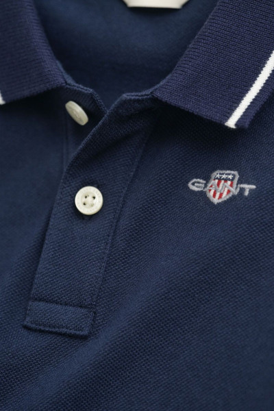 BODY GANT SHIELD LS PIQUE BODY - Fotografie č. 2