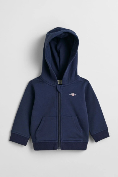 MELEGÍTŐFELSŐ GANT SHIELD ZIP HOODIE - Kép 1