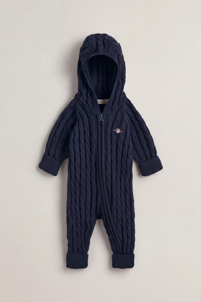 SVETER GANT SHIELD COTTON CABLE ONE PIECE - Fotografia č. 1