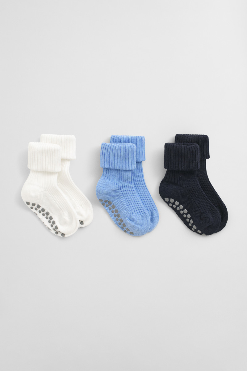 PONOŽKY GANT SOCKS 3-PACK CAPRI BLUE