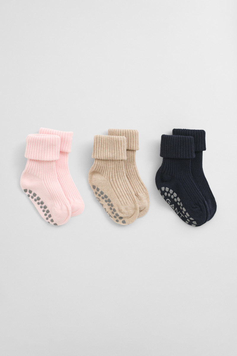 E-shop PONOŽKY GANT SOCKS 3-PACK SALMON