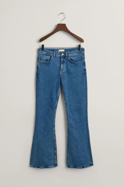 DŽÍNSY GANT BOOTCUT JEANS - Fotografia č. 1