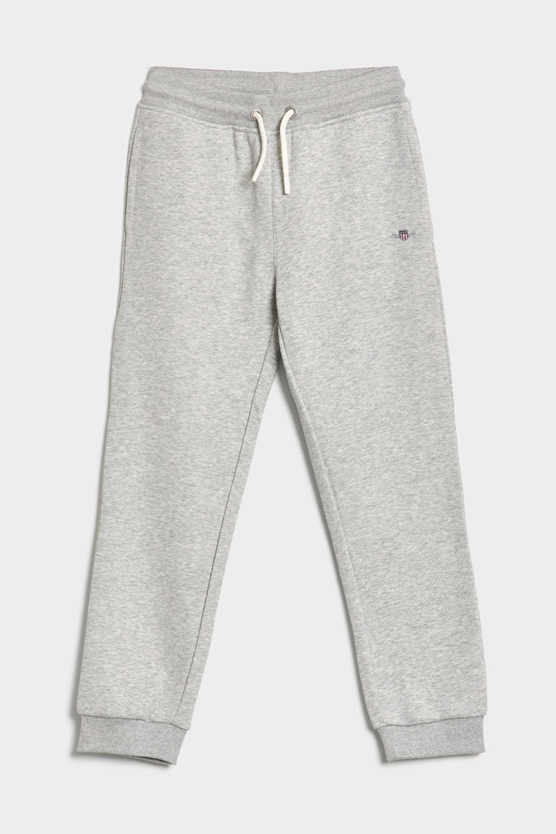 E-shop TEPLÁKY GANT SHIELD SWEATPANTS LIGHT GREY MELANGE