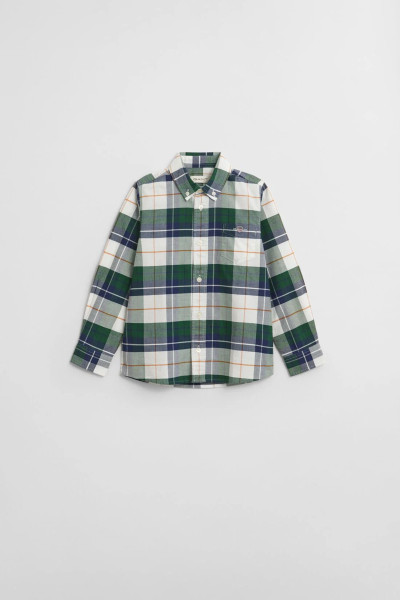 KOŠILE GANT OXFORD CHECKED SHIRT - Fotografie č. 1
