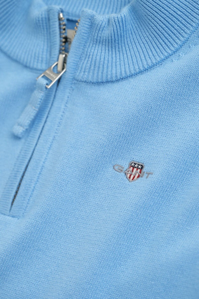 SVETR GANT SHIELD COTTON HALF ZIP - Fotografie č. 2