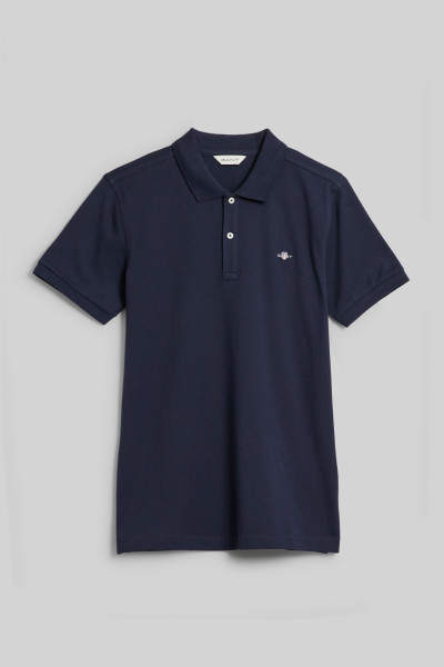 PÓLÓ GANT SHIELD SS PIQUE - Kép 1