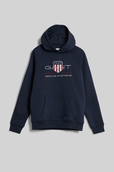 MIKINA GANT ARCHIVE SHIELD HOODIE - Fotografie č. 1