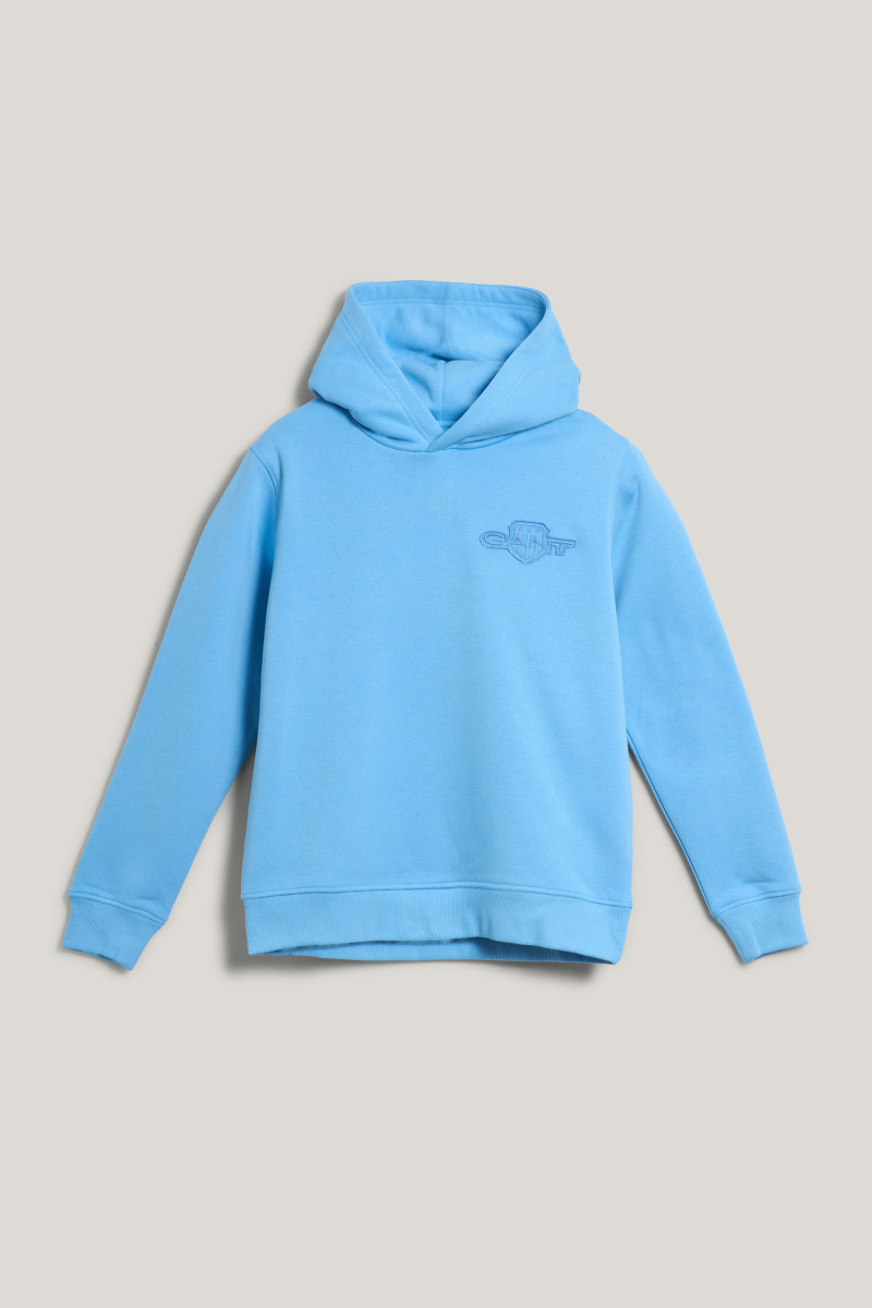 E-shop MIKINA GANT TONAL AS HOODIE DREAM BLUE