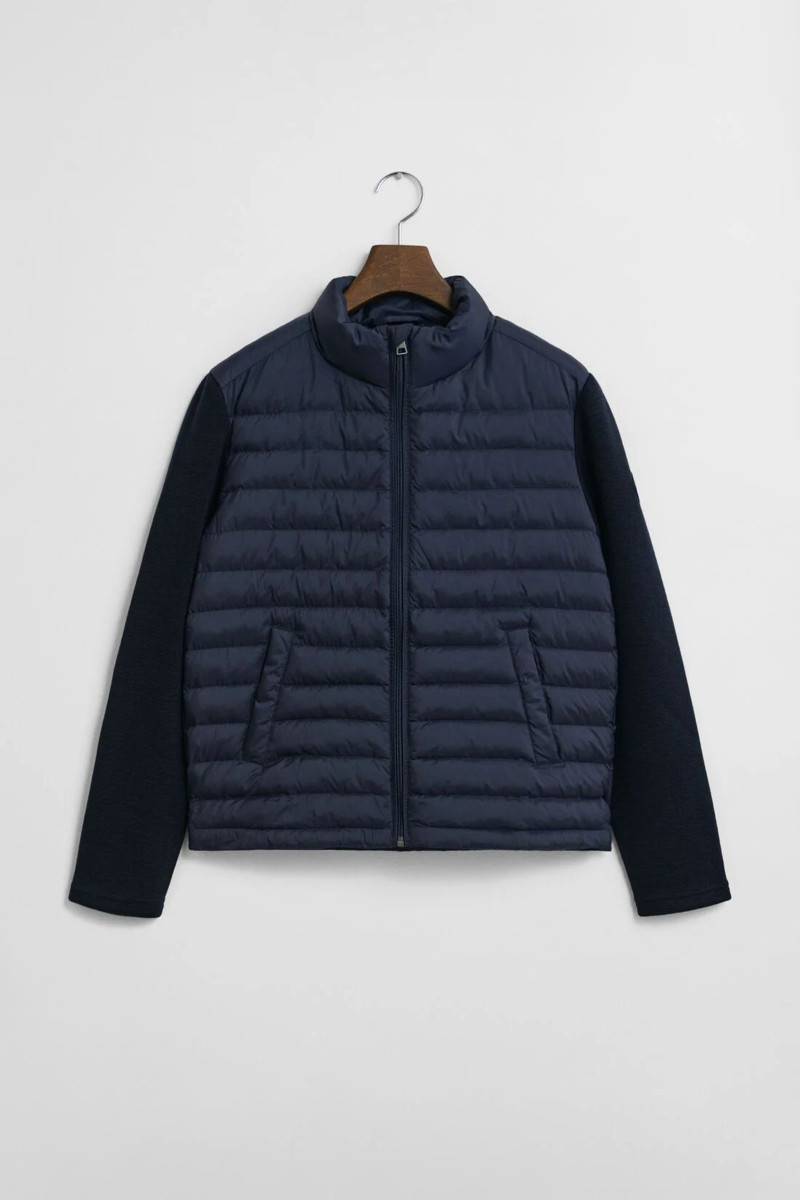 BUNDA GANT MIXED MEDIA JACKET EVENING BLUE