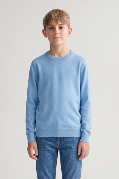 SVETER GANT SHIELD CLASSIC COTTON C-NECK - Fotografia č. 1