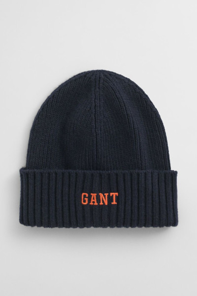ČAPICA 7-16 ROKOV GANT GRAPHIC COTTON BEANIE - Fotografia č. 1