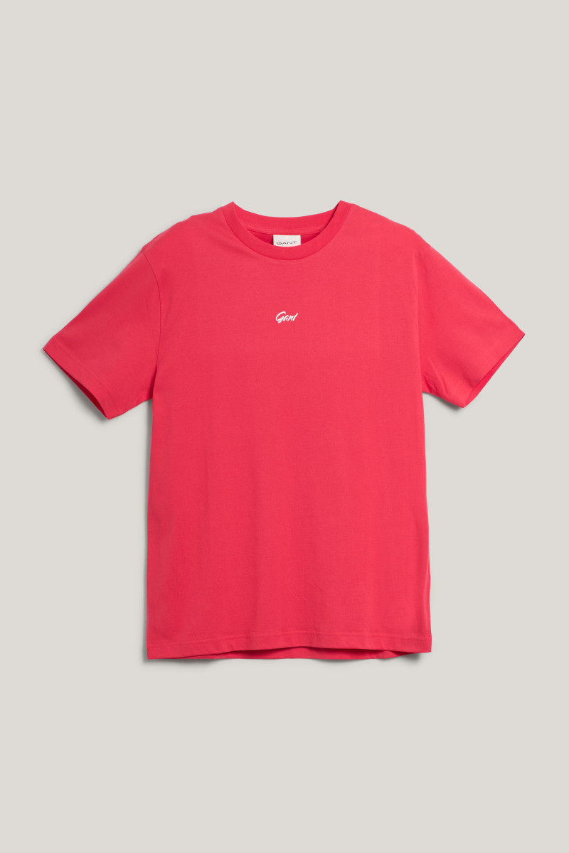 TRIČKO GANT SMALL GRAPHIC T-SHIRT WATERMELON RED