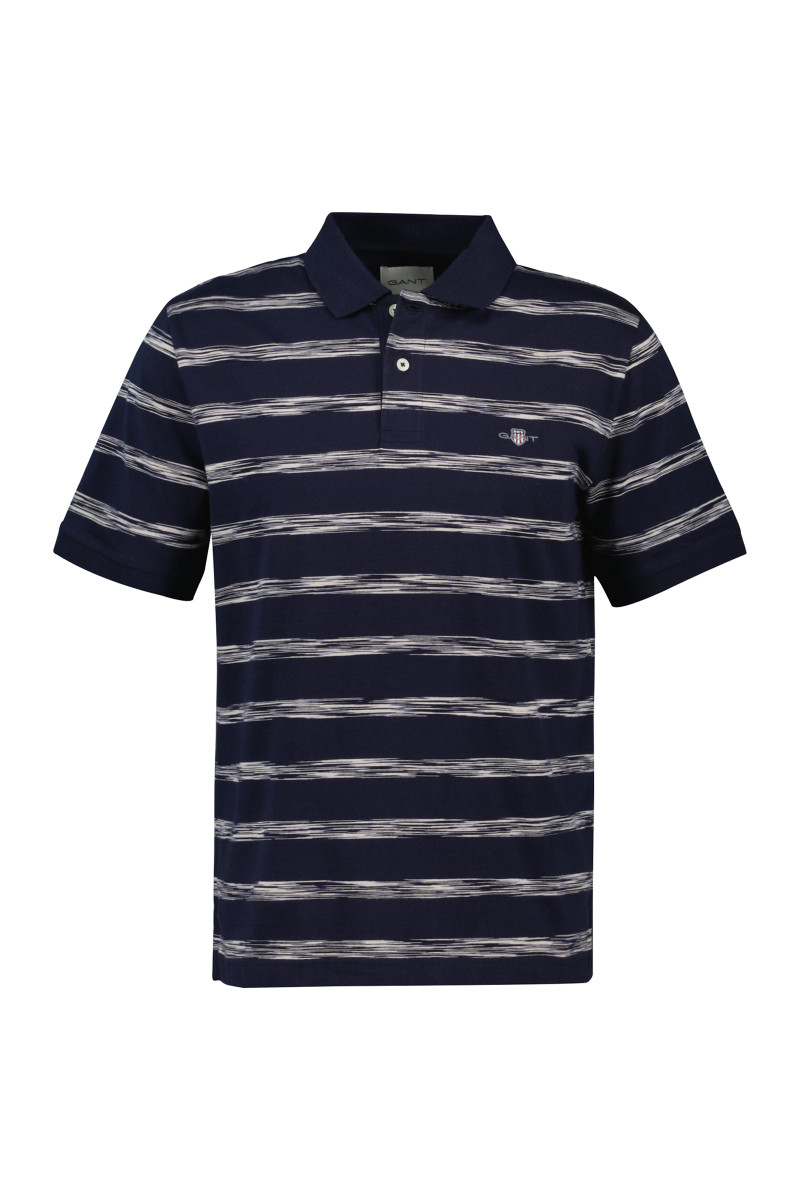 POLOKOŠILE GANT STRIPED POLO EVENING BLUE