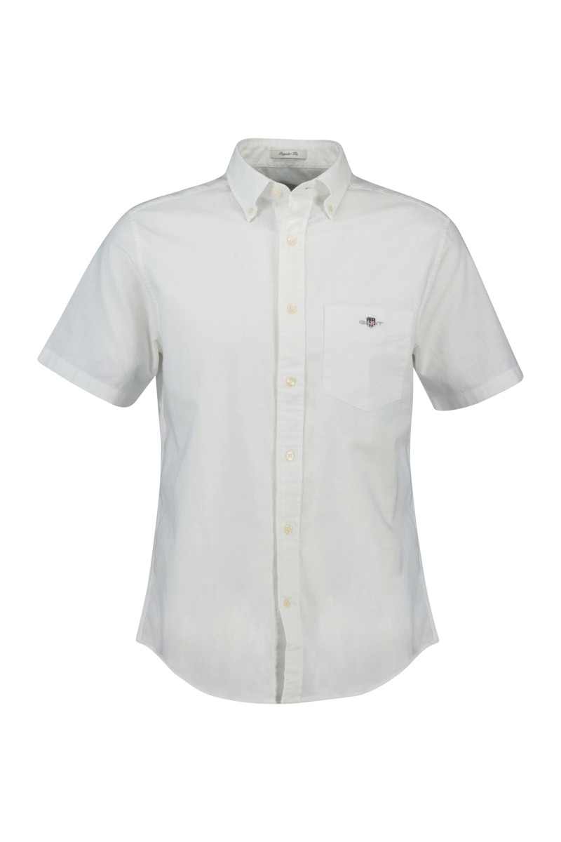 KOŠEĽA GANT REG DOBBY SHIRT WHITE