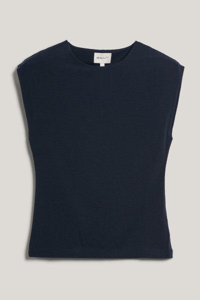 PÓLÓ GANT SLEEVELESS C-NECK JERSEY TOP - Kép 1