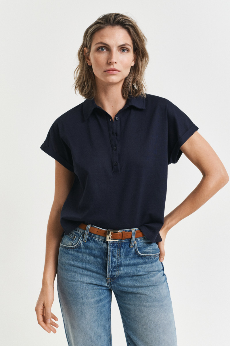 POLOKOŠILE GANT SS PIQUE POLO EVENING BLUE