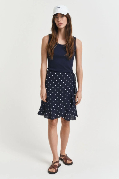 SUKNĚ GANT DOT PRINT FRILL SKIRT - Fotografie č. 1