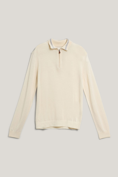 SVETER GANT EXTRAFINE MERINO WOOL HALF ZIP - Fotografia č. 1