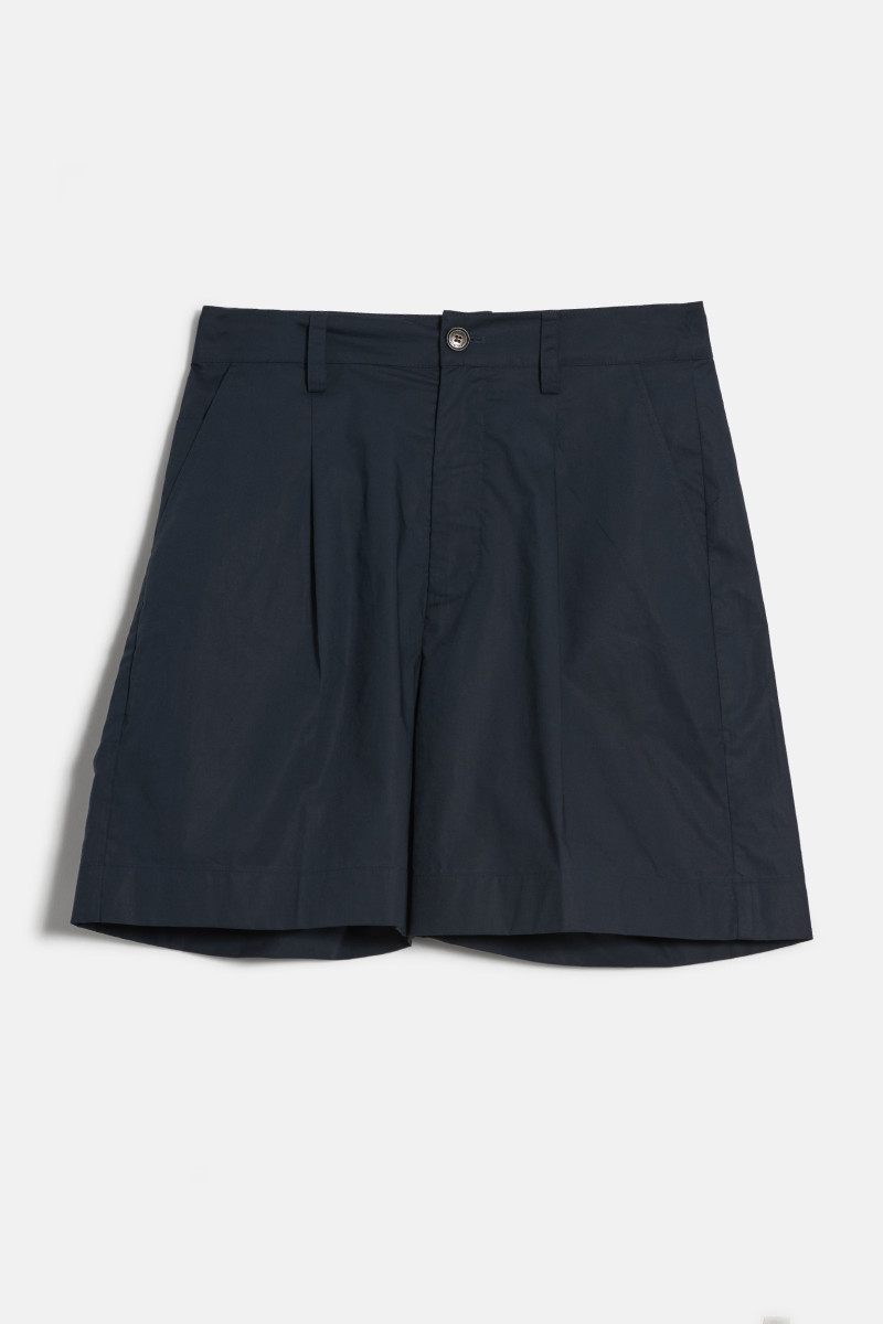 Rövidnadrág Woolrich Poplin Short Melton Blue