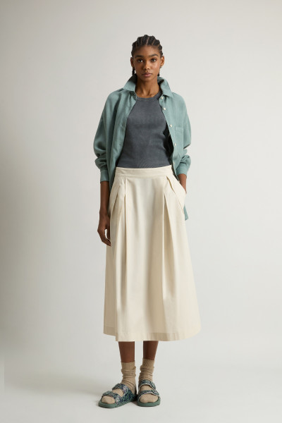 SUKŇA WOOLRICH EASY FULL SKIRT - Fotografia č. 1