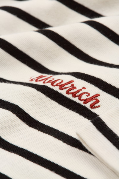 PÓLÓ WOOLRICH STRIPED SHORT SLEEVES TEE - Kép 3