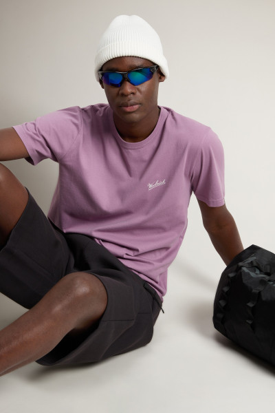 TRIČKO WOOLRICH LOGO T-SHIRT - Fotografie č. 4