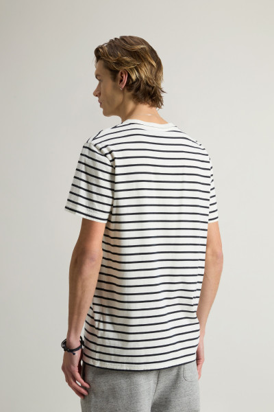 PÓLÓ WOOLRICH STRIPED T-SHIRT - Kép 3