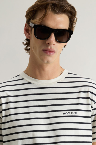 PÓLÓ WOOLRICH STRIPED T-SHIRT - Kép 4
