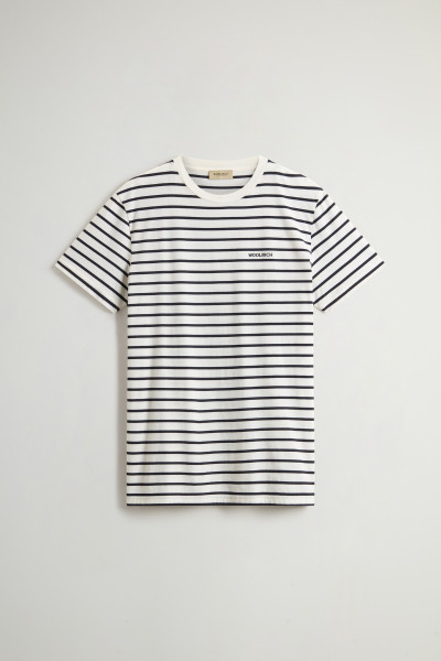 PÓLÓ WOOLRICH STRIPED T-SHIRT - Kép 5