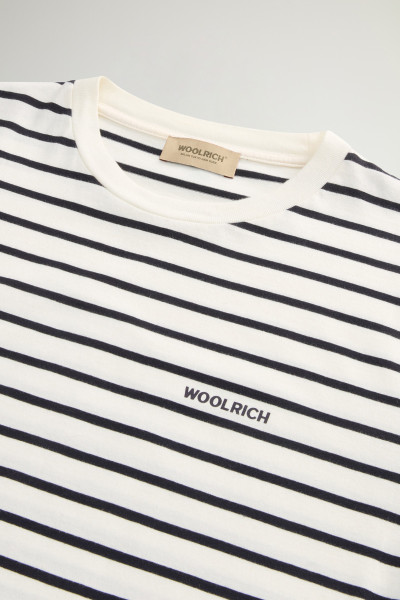 PÓLÓ WOOLRICH STRIPED T-SHIRT - Kép 6
