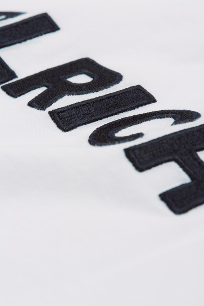 TRIČKO WOOLRICH EMBROIDERED LOGO T-SHIRT - Fotografie č. 3