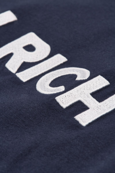 TRIČKO WOOLRICH EMBROIDERED LOGO T-SHIRT - Fotografie č. 3