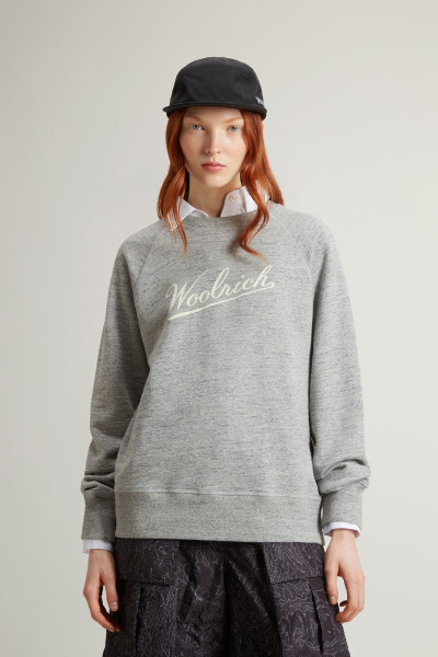 MELEGÍTŐFELSŐ WOOLRICH MOULINE' FLEECE CREWNECK - Kép 1
