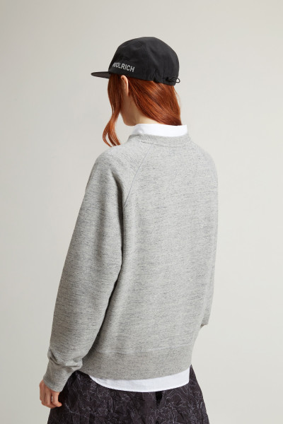 MELEGÍTŐFELSŐ WOOLRICH MOULINE' FLEECE CREWNECK - Kép 3