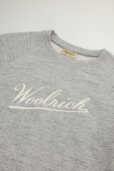 MELEGÍTŐFELSŐ WOOLRICH MOULINE' FLEECE CREWNECK - Kép 6