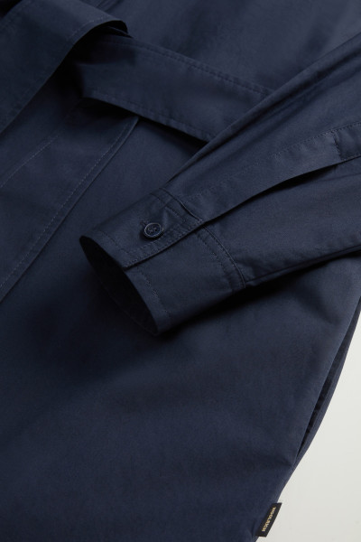 RUHA WOOLRICH BELTED SHIRT DRESS - Kép 7