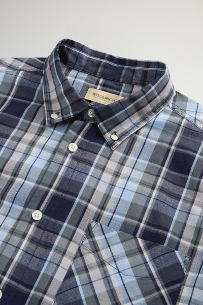 KOŠILE WOOLRICH MADRAS SHIRT - Fotografie č. 6