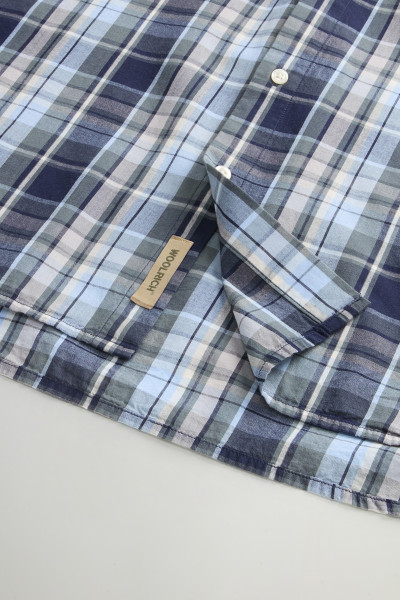 KOŠILE WOOLRICH MADRAS SHIRT - Fotografie č. 8