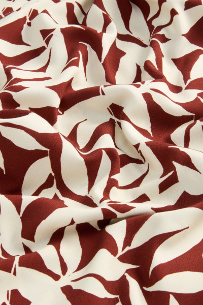 ŠATY WOOLRICH PRINTED FLUID DRESS - Fotografie č. 8