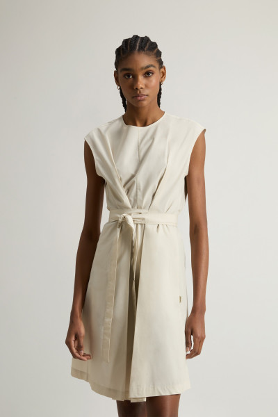 RUHA WOOLRICH POPLIN BELTED DRESS - Kép 1