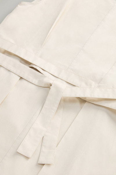 RUHA WOOLRICH POPLIN BELTED DRESS - Kép 7