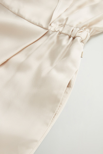 ŠATY WOOLRICH FLUID TENCEL DRESS - Fotografie č. 7