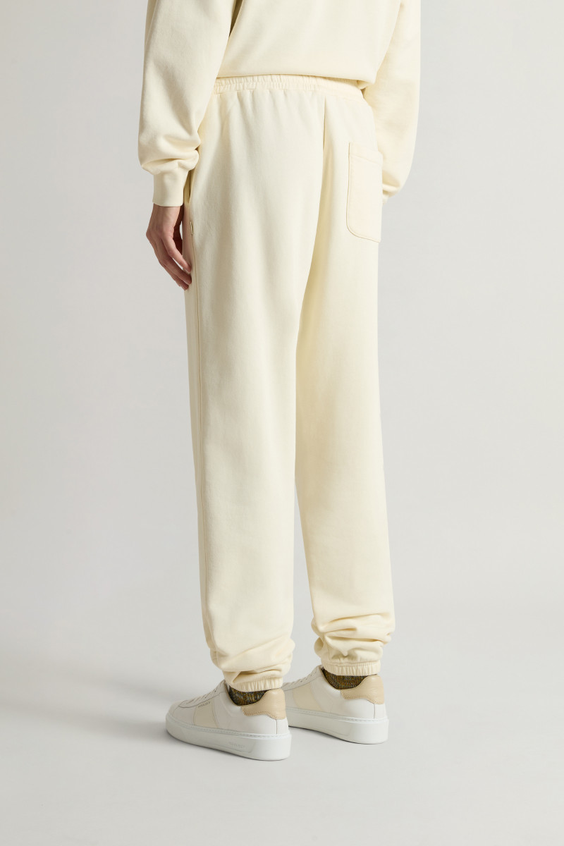 Tepláky Woolrich Classic Fleece Sweatpants White